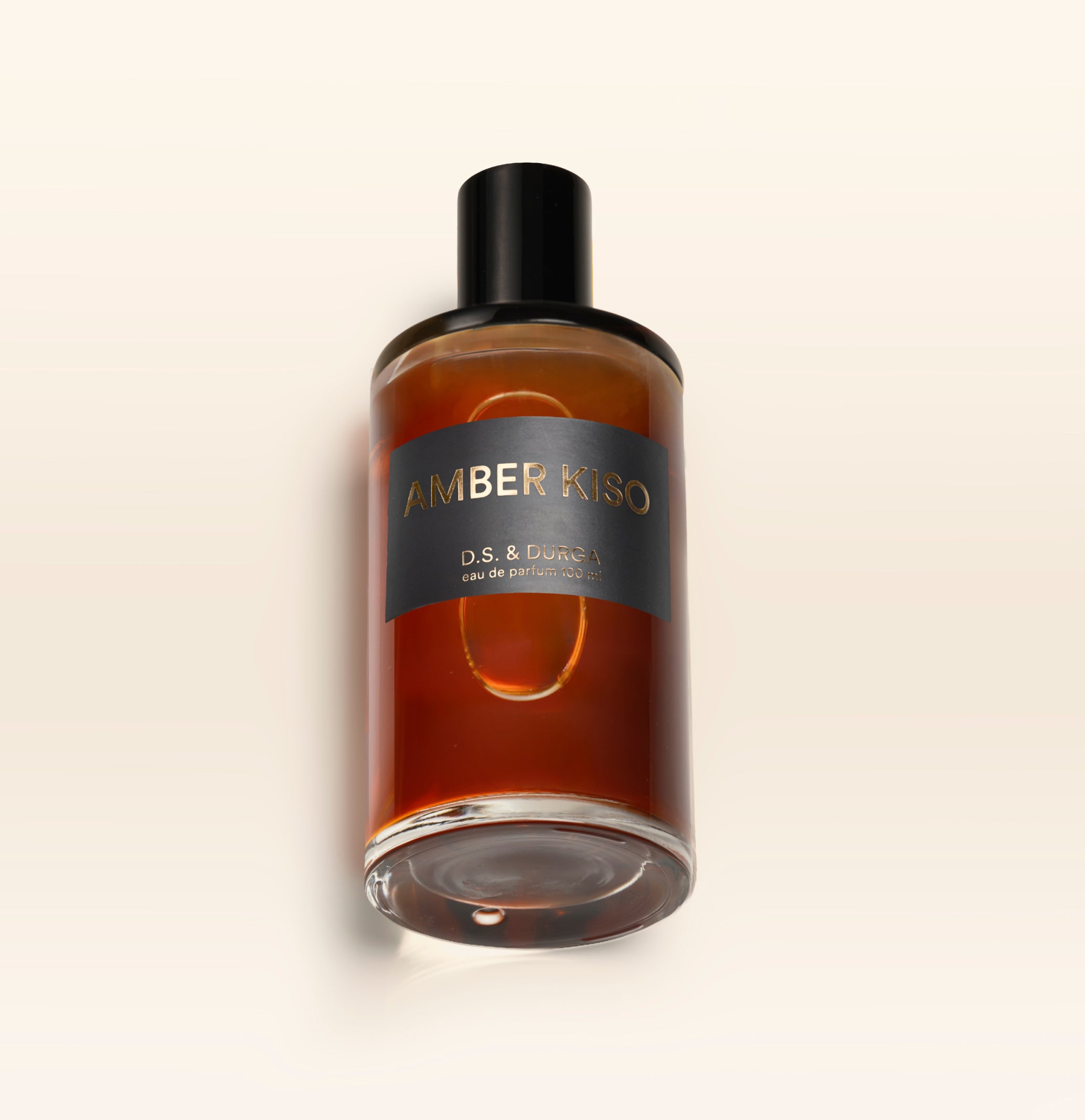 A 100 mL bottle of Amber Kiso perfume.