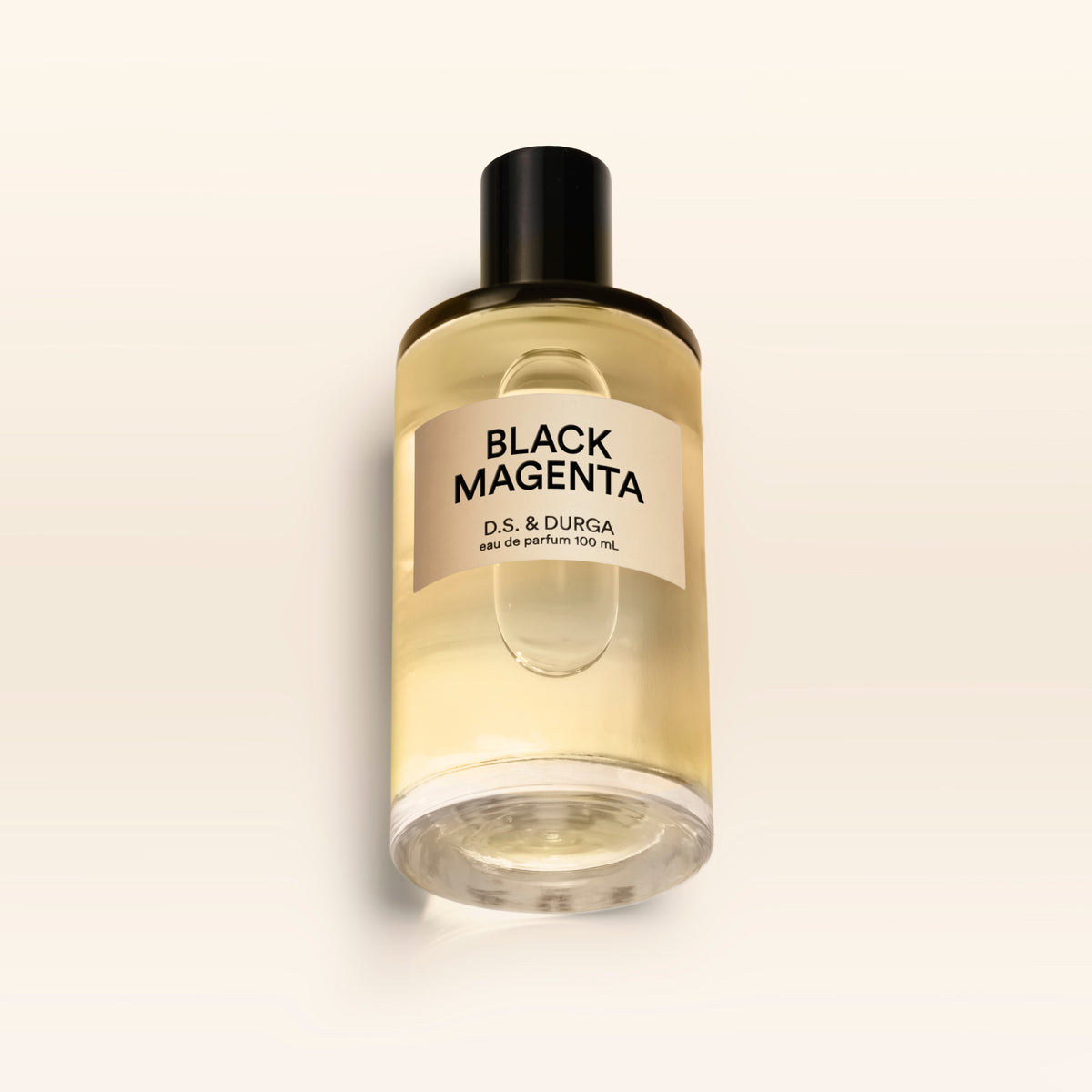 A 100 mL bottle of Black Magenta perfume.