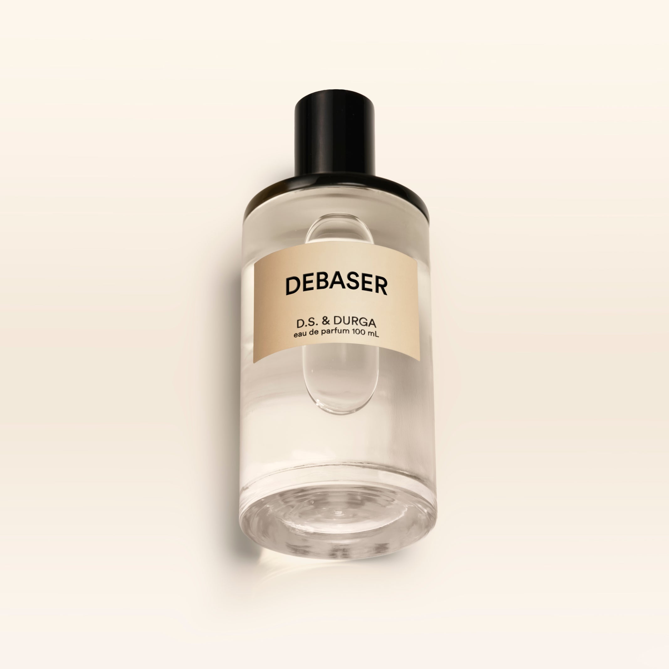 a 100 mL bottle of Debaser perfume