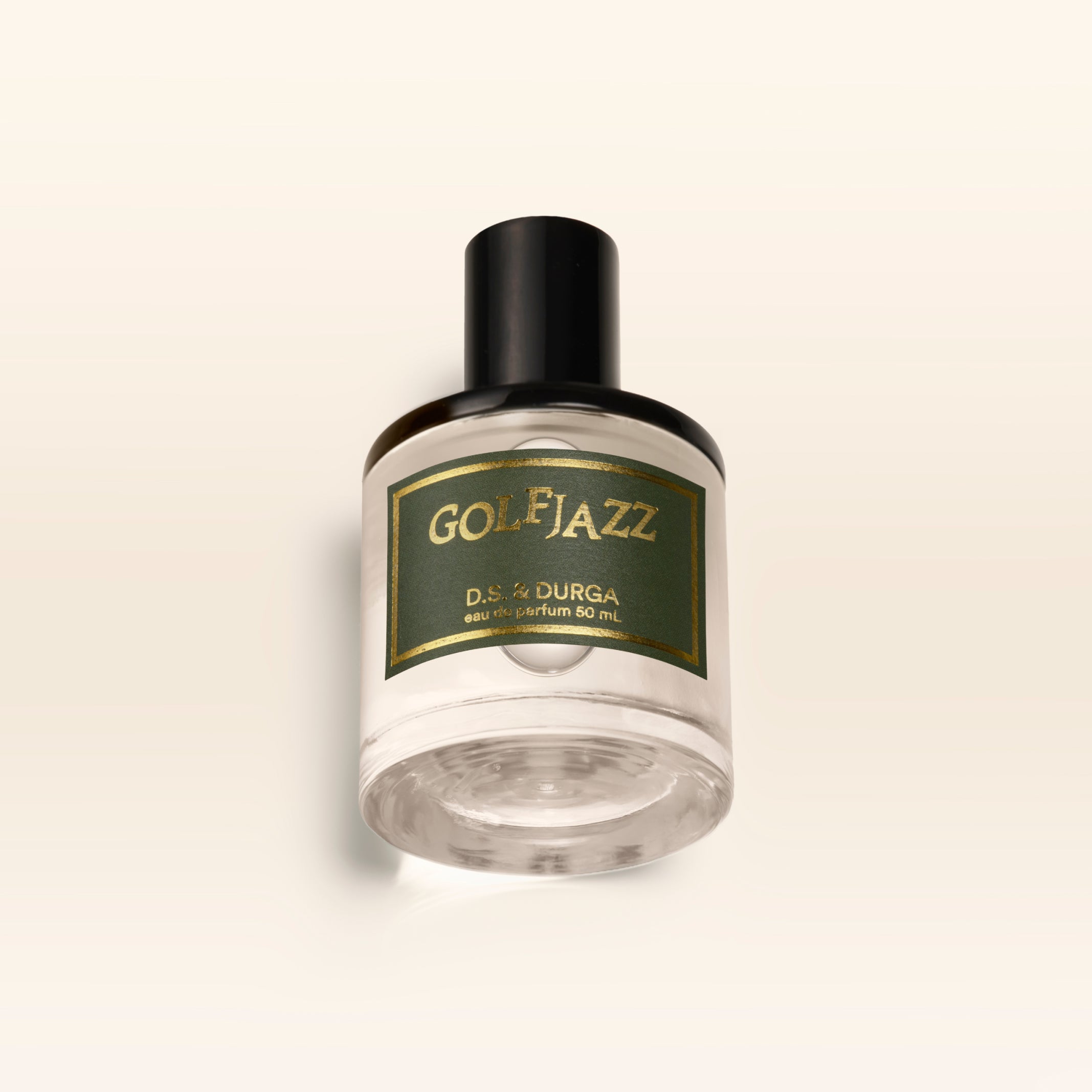 A 50 mL bottle of Golfjazz perfume