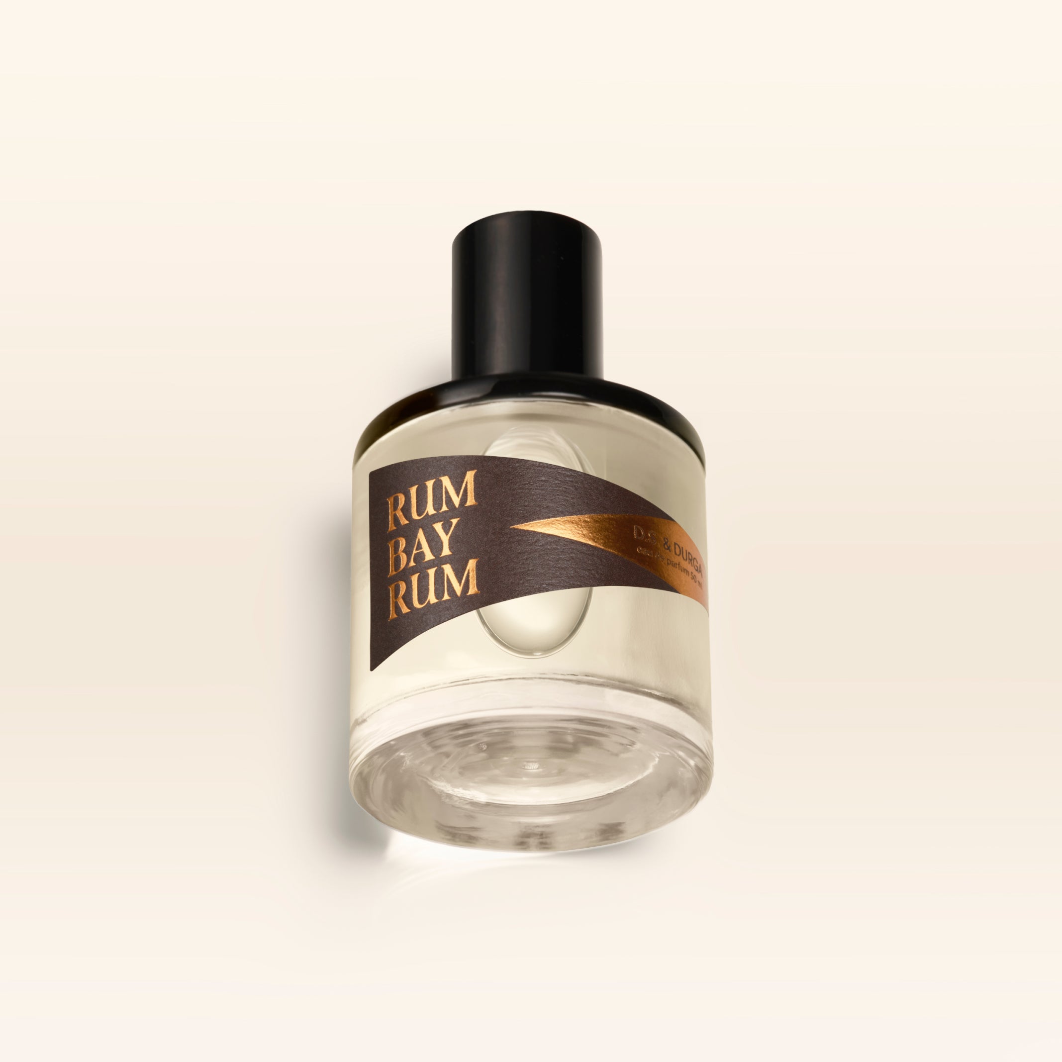 A 50 mL bottle of Rum Bay Rum perfume